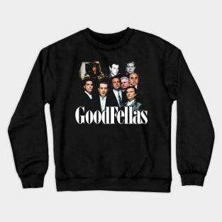 Vintage Crime Film Graphic Crewneck Sweatshirt